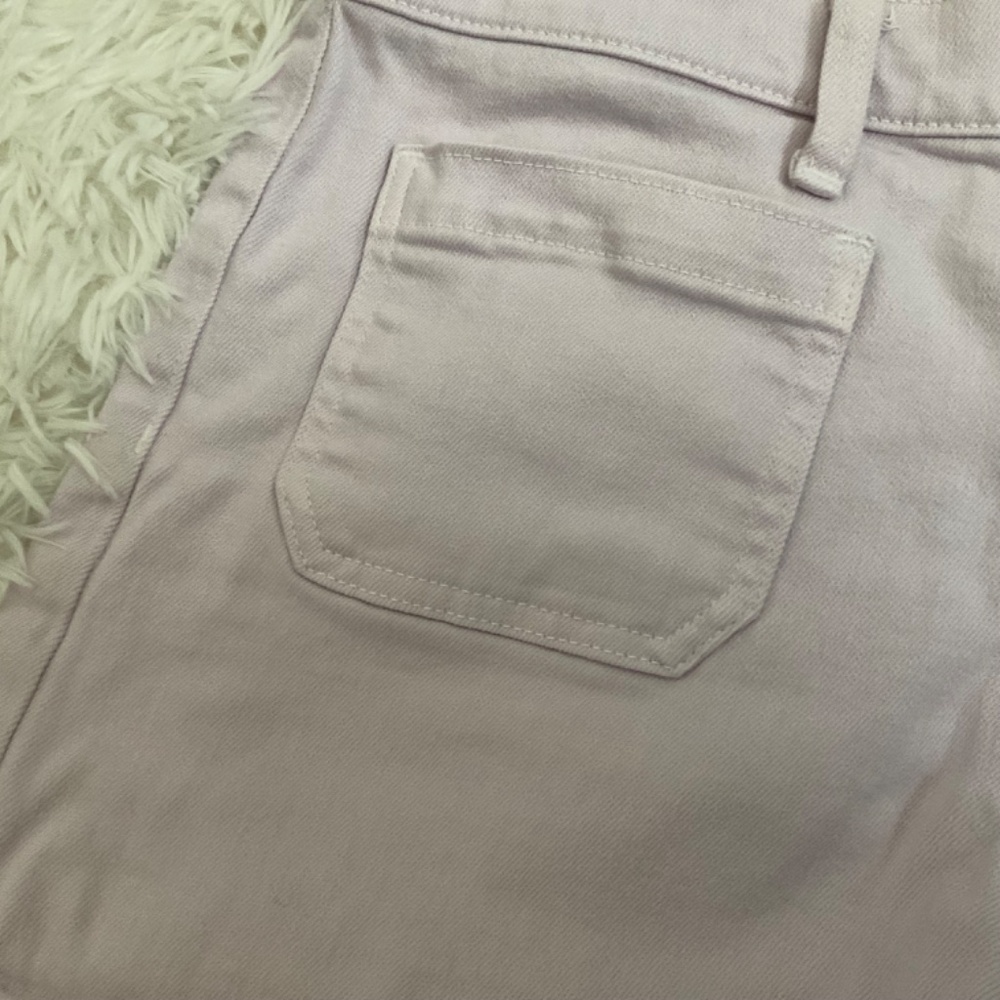 J. Crew High Rise Button Fly Jean Shorts - Lilac - Size 29 - Picture 3 of 10
